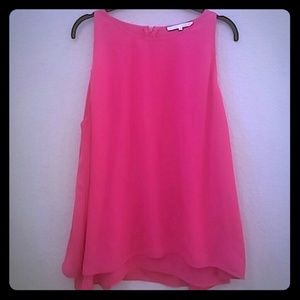 Hot Pink flowy tank