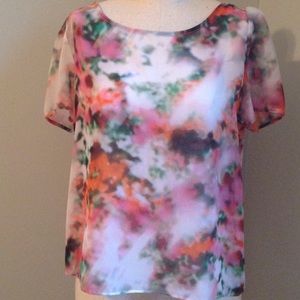 ❤️PRETTY WATER COLOR TOP