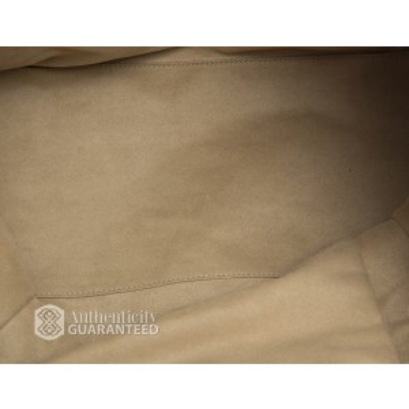 Celine Beige Pebbled Leather Luggage Tote Bag - Picture 4 of 4