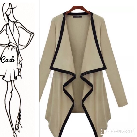 1 Left! Apricot Wrap w/Black Trim - Picture 2 of 2