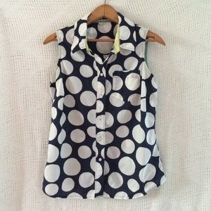 BODEN Sleeveless Cotton Shirt