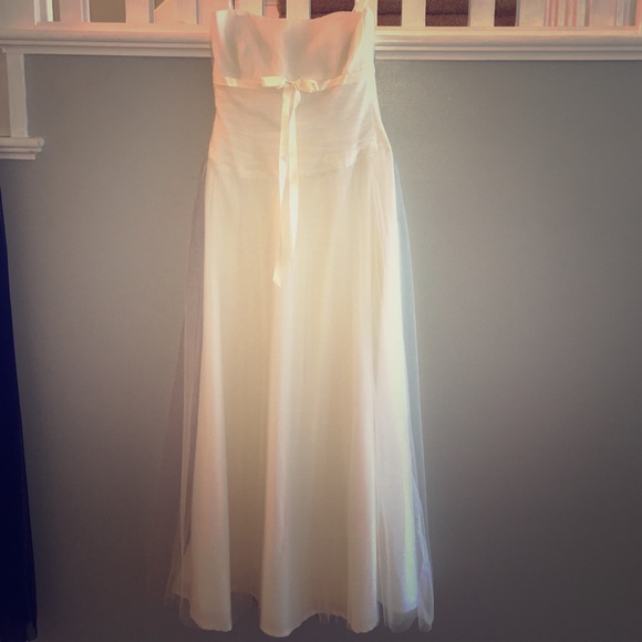 Cream Formal gown