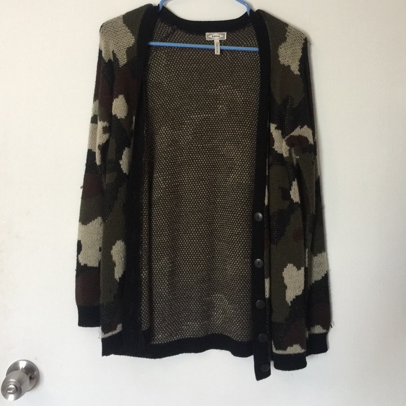 Kirra Knit Camo Cardigan - Picture 1 of 3