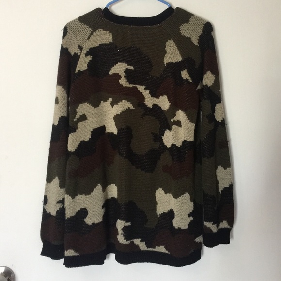 Kirra Knit Camo Cardigan - Picture 2 of 3