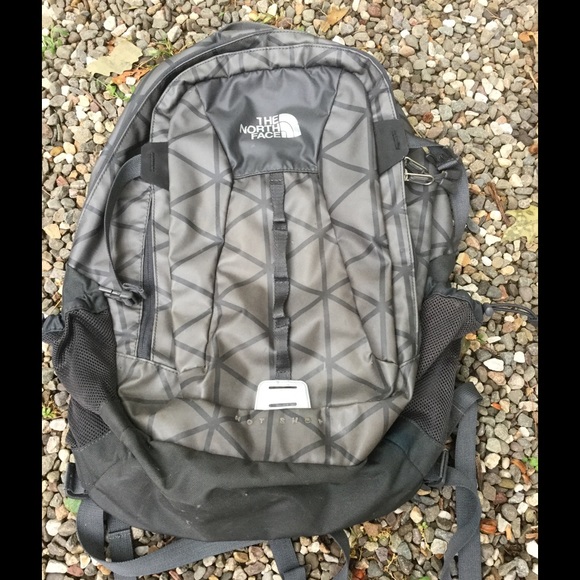 North Face Hot Shot backpack grey used