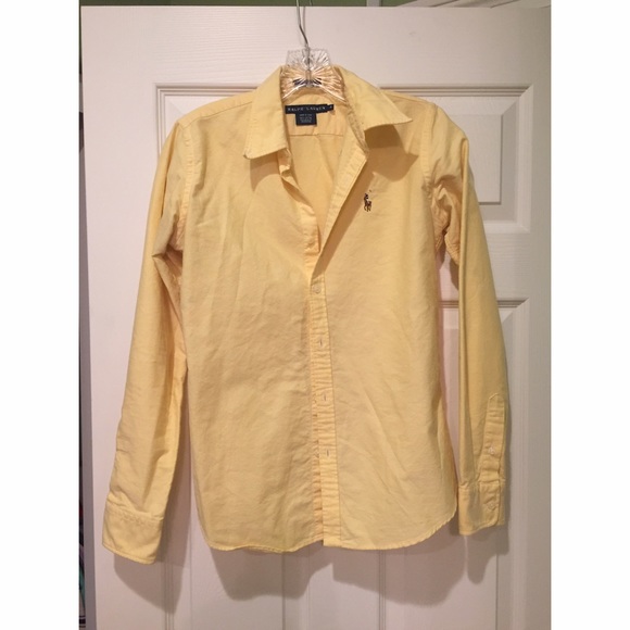 Ralph Lauren Yellow Oxford *SLIM FIT*