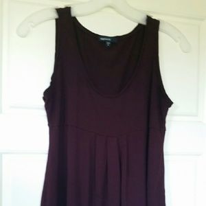 Burgundy Gap Maternity Top