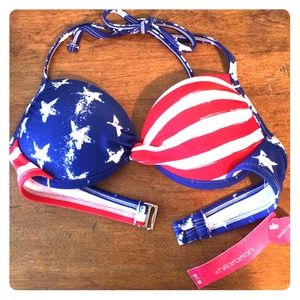 America Push-Up Bikini Top