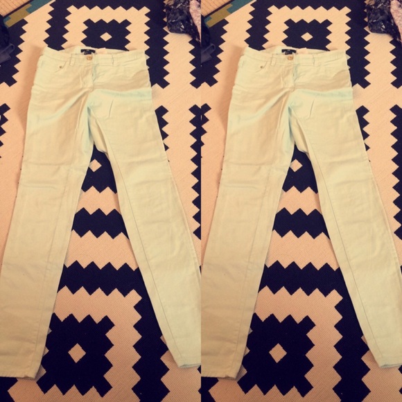 H&M mint colored pants