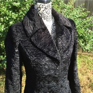 ❄️bebe Luxe Fur Black Coat