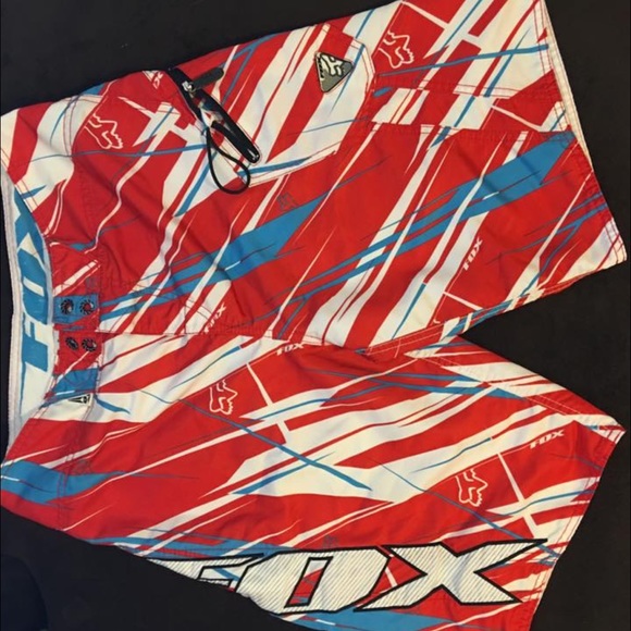 Men's/boys board shorts. Quicksilver, FMF,and Fox.