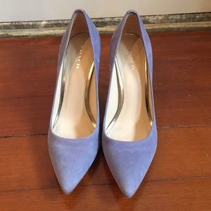 Coach- Suede- pointed toe pumps