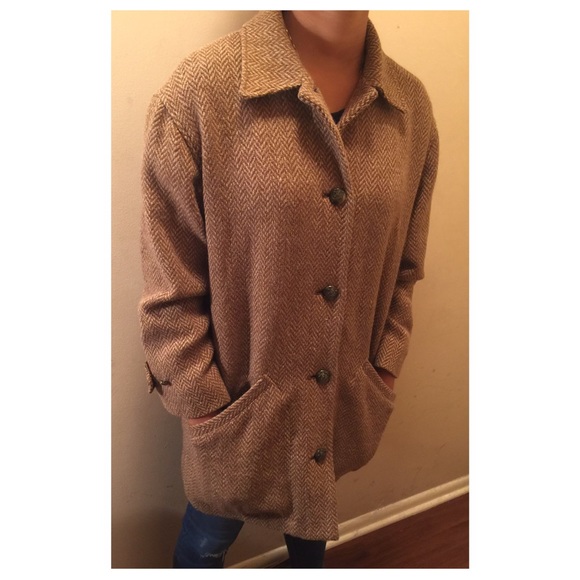 Tan Ralph Lauren coat - Picture 1 of 4