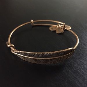 Alex & Ani Quill Feather Bangle