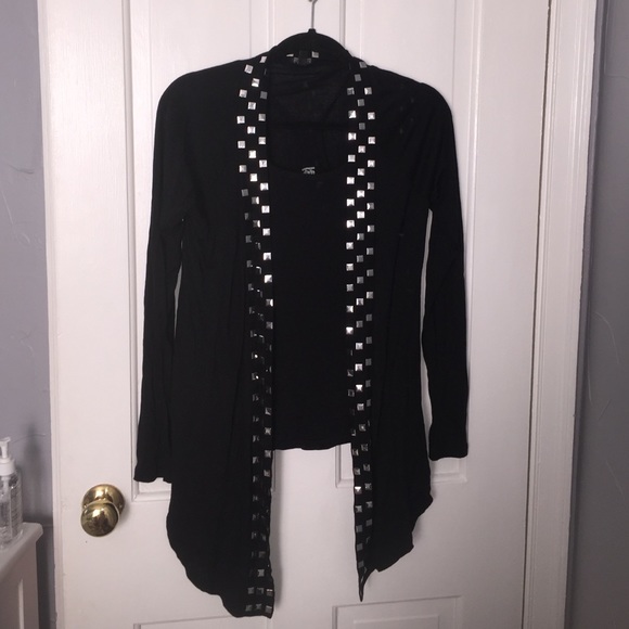 Express black cardigan