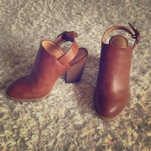 Vegan Leather Booties/Mules