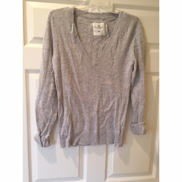 H&M "Label of Graded Goods" Grey Sweater