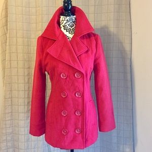 🚨SALE Wool Classic Red Trench Coat