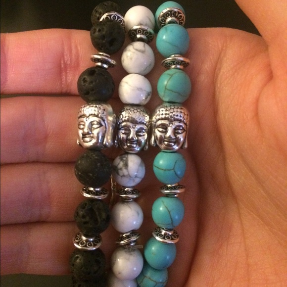 Buddha Bead Bracelet Bundle - Picture 2 of 4