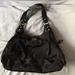 Coach Madison Signature Shoulder Handbag
