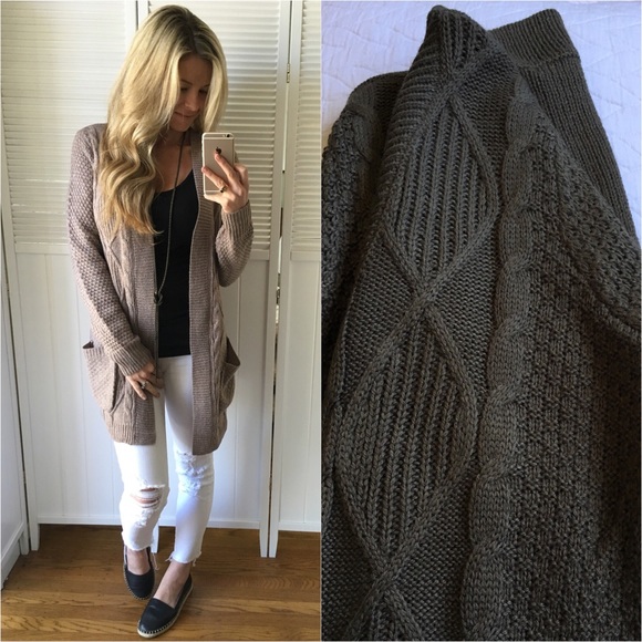 Soldโข Decorative Chunky Cardi - Picture 4 of 4