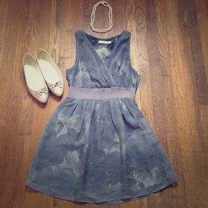 Sleeveless Gray Dress