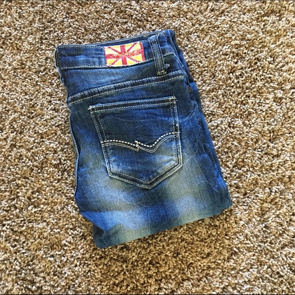 MACHINE SKINNY JEANS