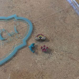 Pre-Teen Origami Owl Charms NWT