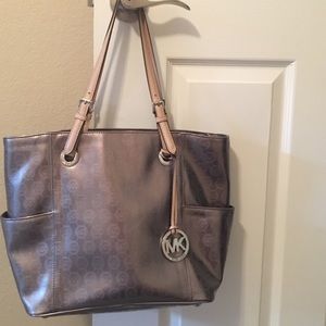 Dark Silver Michael Kors Purse