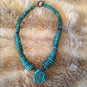 Paige Wallace Turquoise Rose