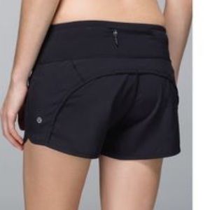 Brand new lulu lemon black shorts size 6