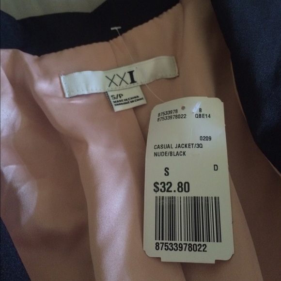 Pink sequin crop blazer - Picture 3 of 4