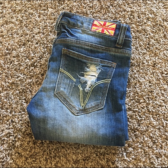 MACHINE SKINNY JEANS