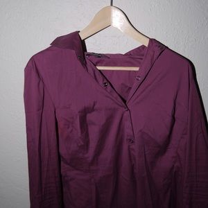 Lafayette 148 long sleeve button up