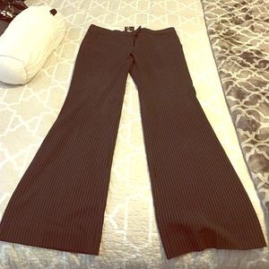 The Limited Black and White stripe pants