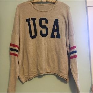BM USA sweater