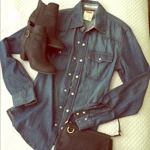 Levi denim shirt