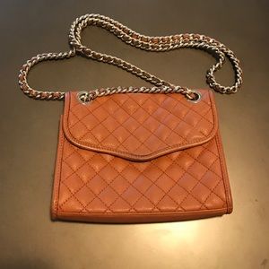 Rebecca Minkoff Tan Quilted Crossbody bag