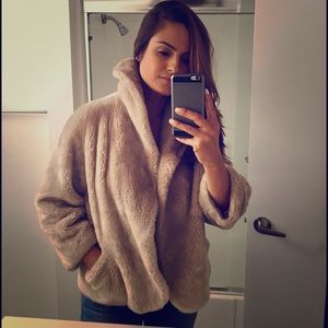 Vintage Borgana Faux Fur Jacket