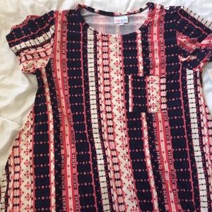 LuLaRoe Carly Dress - Size S - Leggings Material!