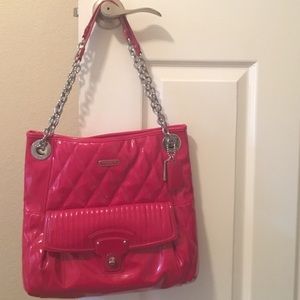 Coach Vibrant Red Patent Leather Purse