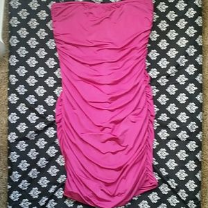 Fuchsia dress
