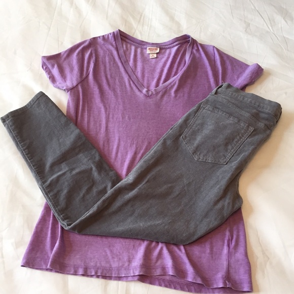 Gray Stetchy Cords