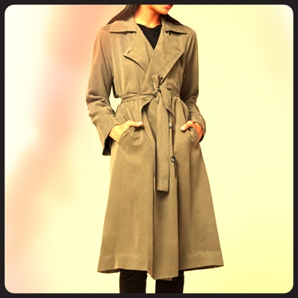 Reformation Kensington Trench Jacket L