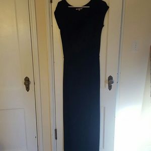 Maxi dress navy blue
