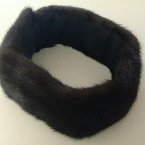Mink headband