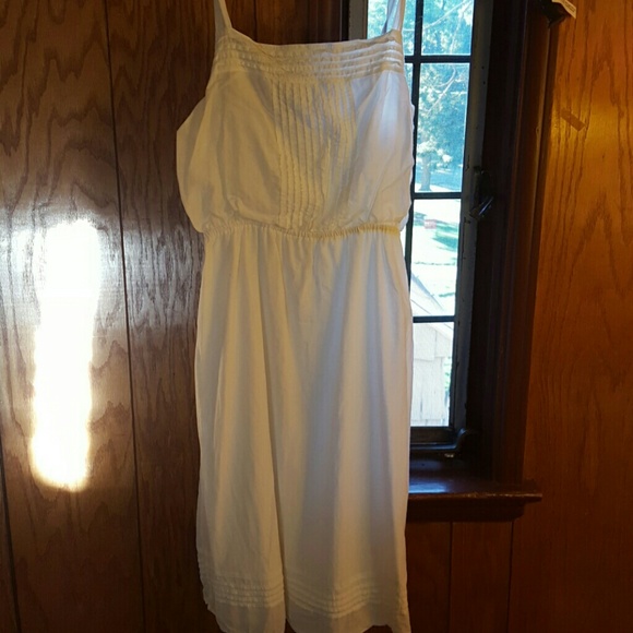 White lacey dress