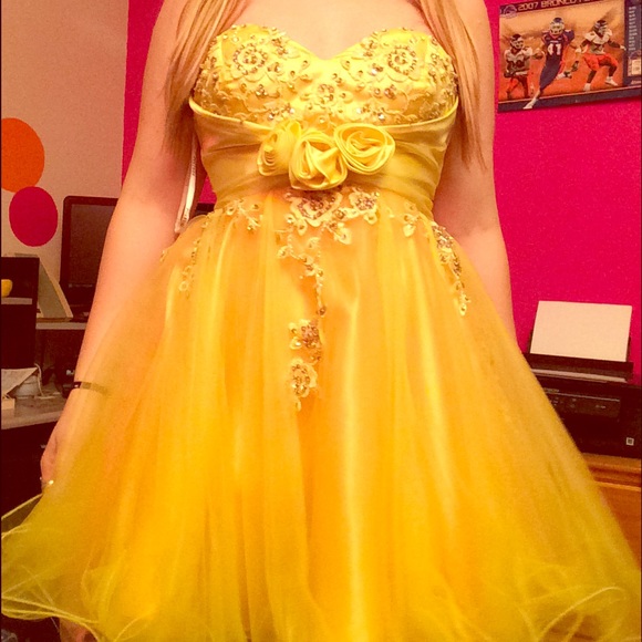 Yellow Formal Dress