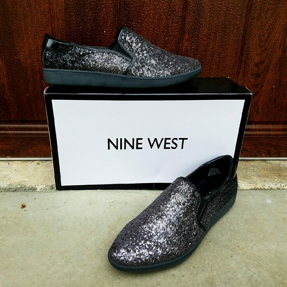 Nine West Shoes - Stylish Stand Out Sneakers in Pewter