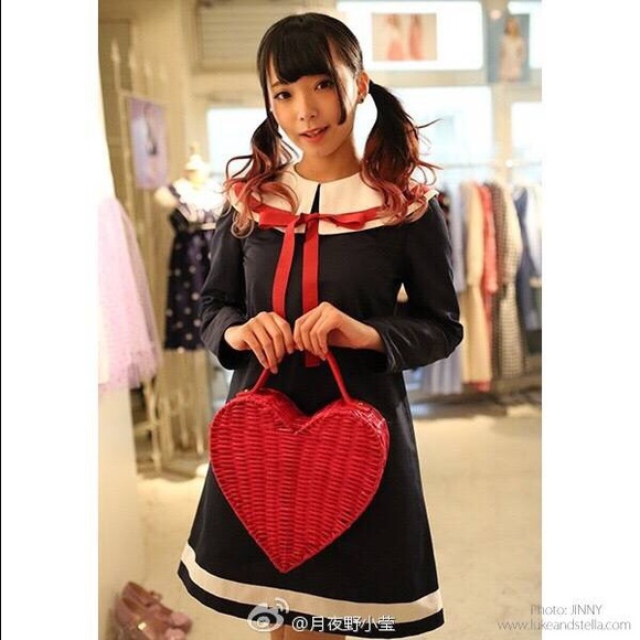 Brand Milk Lolita Japanese Navy Dress kate Spade - Picture 1 of 1